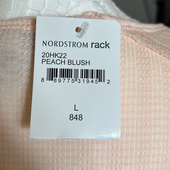 American Rag Light Pink Flag Button Top with Lace Detail - Size Large, NWT - Picture 7 of 9